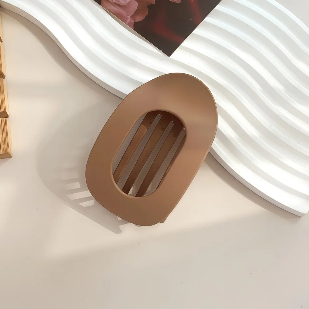 Platt hårklämma i flera färger