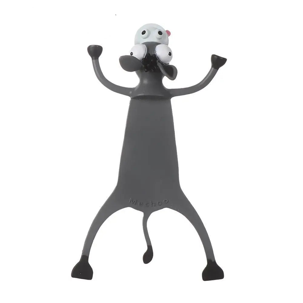 Roliga bokmärken - 3D djur