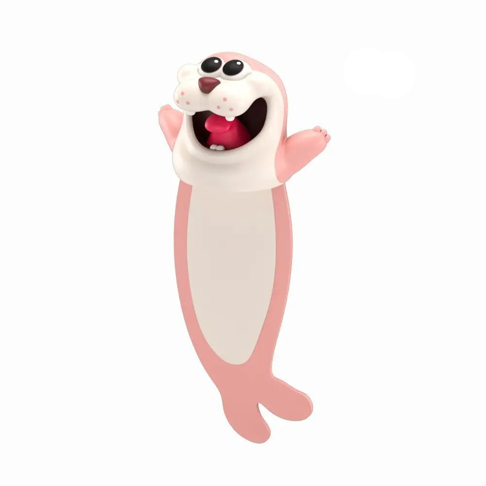 Roliga bokmärken - 3D djur