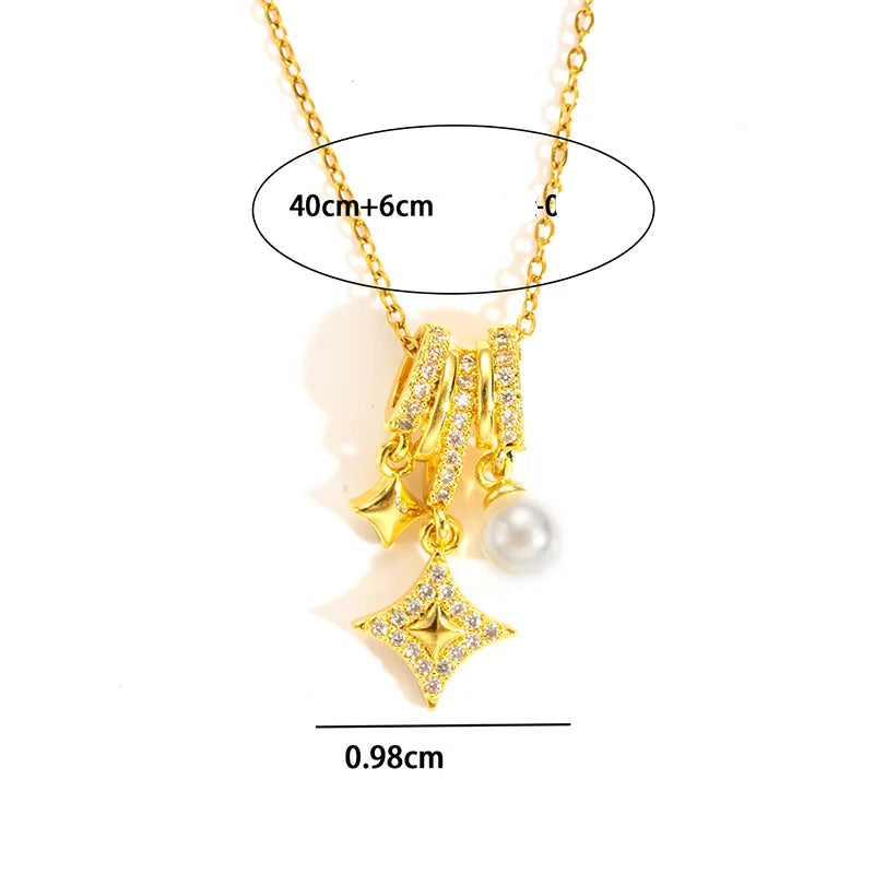 Halsband med flera hängen