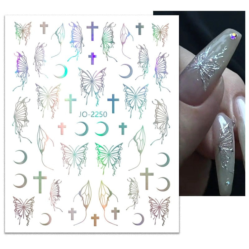 Klistermärken för naglar - nagelstickers