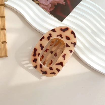 Platt hårklämma i flera färger