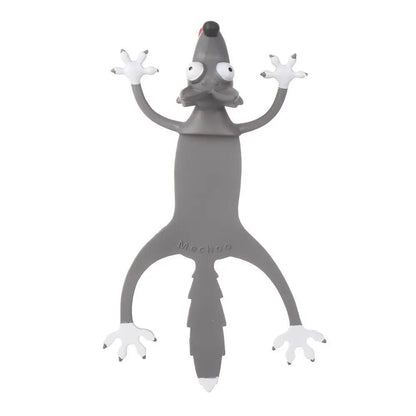 Roliga bokmärken - 3D djur