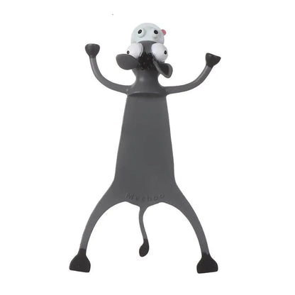 Roliga bokmärken - 3D djur