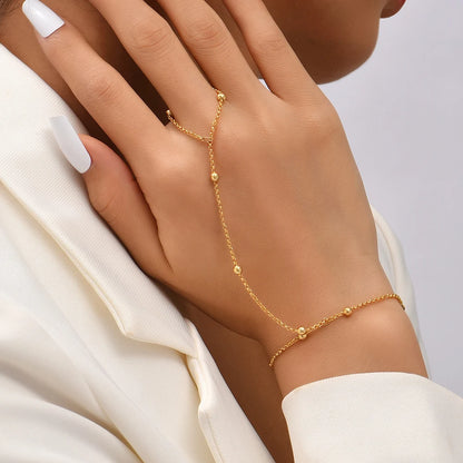 Armband och ring sammanlänkade med en kedja (10 modeller)