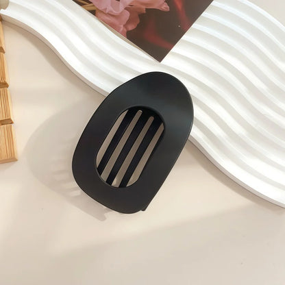 Platt hårklämma i flera färger