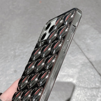 Mobilskal med 3D hjärtan
