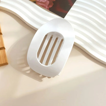 Platt hårklämma i flera färger