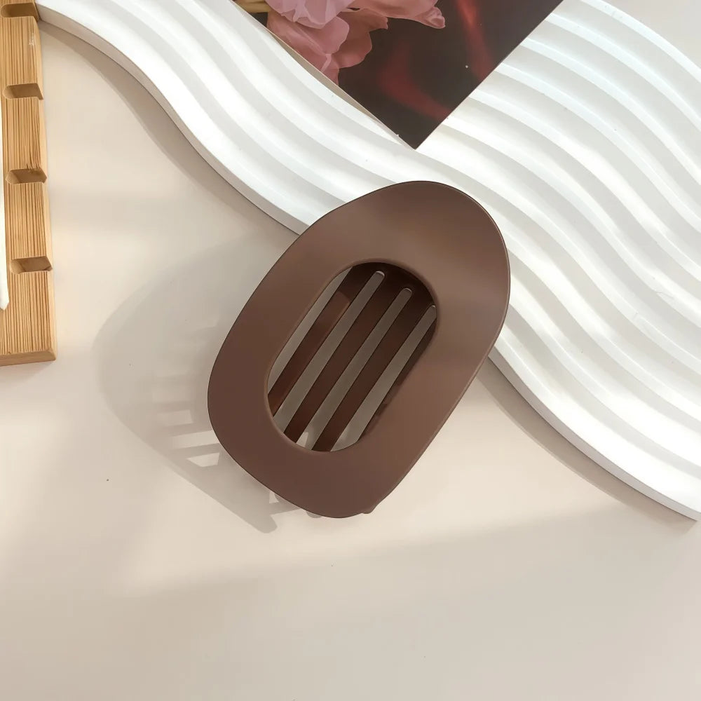 Platt hårklämma i flera färger