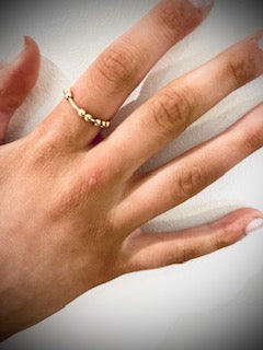 Antistress ring med kulor